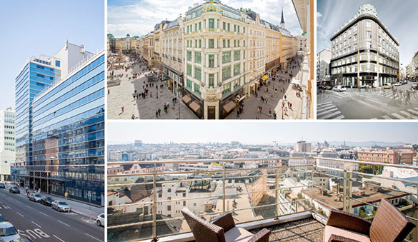 Office space in Vienna and 23 other cities in Austria