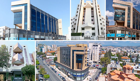 Virtual offices in Nicosia and 3 other cities in Cyprus