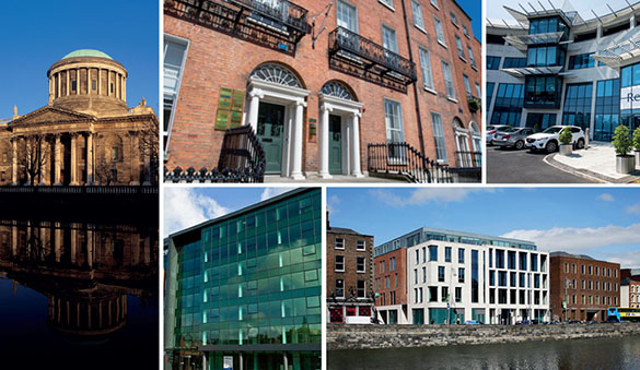 Office space in Cork and 16 other cities in Ireland