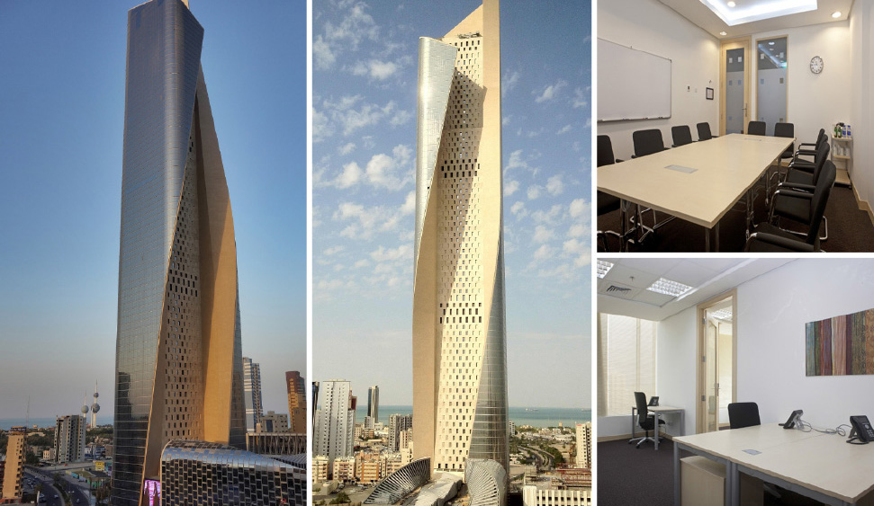 쿠웨이트의 Kuwait City 외 2개 도시의 가상 오피스