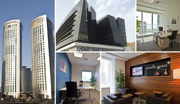 Virtual offices in Doha and 9 other cities in Qatar