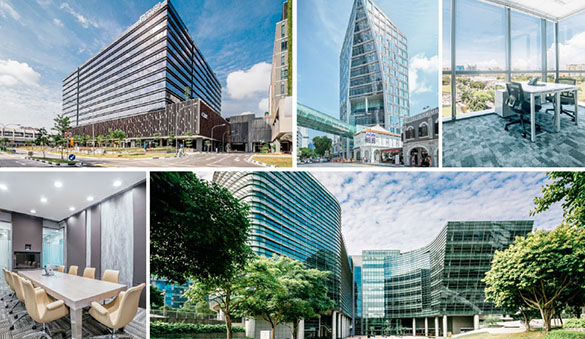 Virtual offices in Singapore and 24 other cities in Singapore