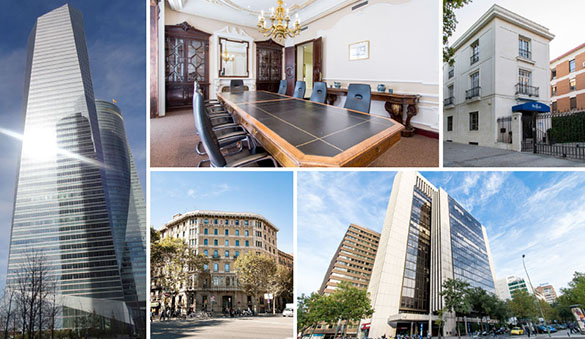 Virtual offices in Barcelona and 61 other cities in Spain