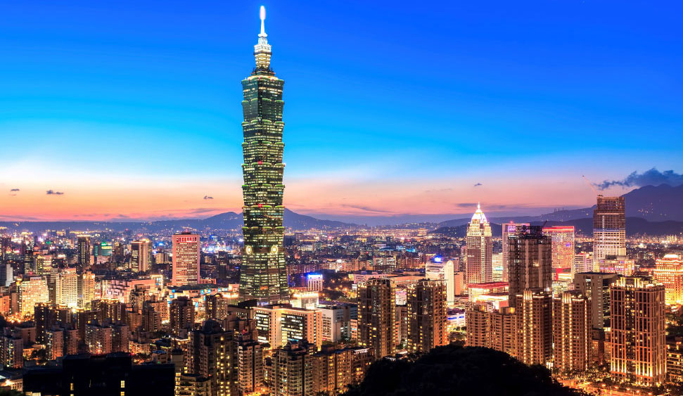 대만의 台北市 외 13개 도시의 오피스 공간
