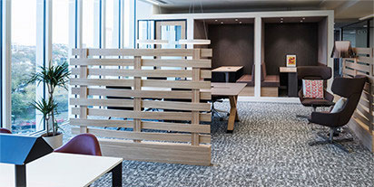 共享办公空间会员可以无限次使用商务贵宾室和共享办公空间