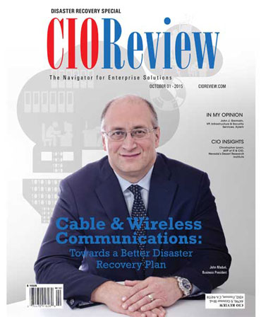 雷格斯容灾恢复CIOReview杂志封面