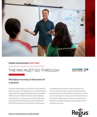 雷格斯容灾恢复服务案例新闻