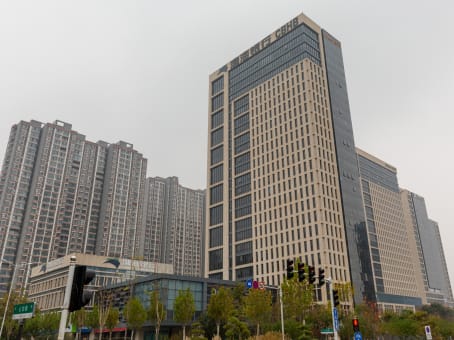 建筑位于郑州市金水东路88号, 郑州金融国际中心(楷林IFC)D栋18层, 郑东新区 1